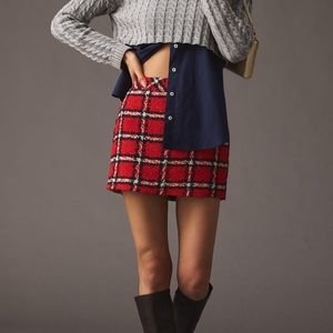 English Factory Tweed Mini Skirt - NWT - Medium